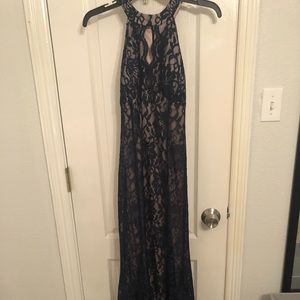 Formal/Wedding/Prom Navy blue dress